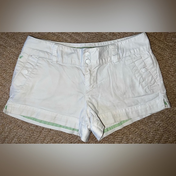 American Eagle Outfitters Pants - BUNDLE 5 for $50 👗👚 👖 
American Eagle Outfitters White Shorts with Mint Accent